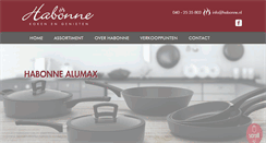 Desktop Screenshot of habonne.nl